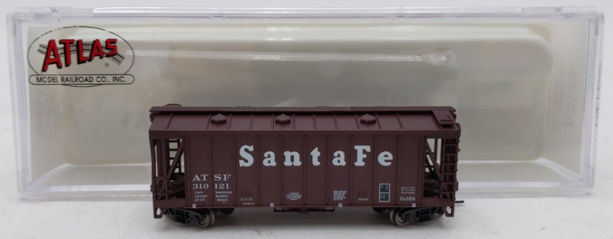 Atlas 38671 N Scale Atchison Topeka Santa Fe GATX Airslide Hopper #310121 LN/Box