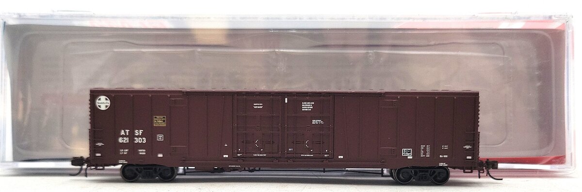BLMA Models 18013 N Santa Fe Bx-166 60' Double Door Boxcar #621303 LN/Box