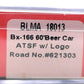 BLMA Models 18013 N Santa Fe Bx-166 60' Double Door Boxcar #621303 LN/Box
