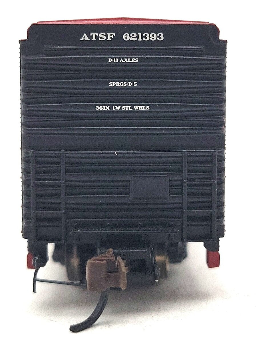 BLMA Models 18042 N Santa Fe Bx-166 60' Super Shock Control DD Boxcar #621393