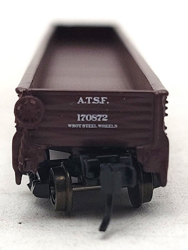 Athearn 11302 N Scale Atchison Topeka Santa Fe 65' Mill Gondola #170872 LN/Box