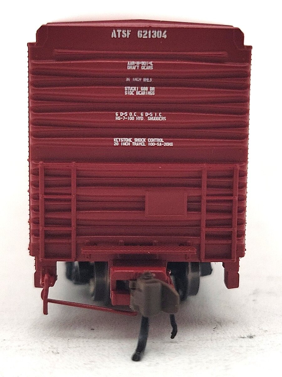 BLMA Models 18025 N Santa Fe 60' Shock Control Double Door Boxcar #621304