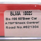 BLMA Models 18025 N Santa Fe 60' Shock Control Double Door Boxcar #621304