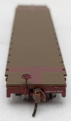 Wheels of Time 50096 N Scale Southern Pacific 53'6' Fish Belly Flat Car #563822 EX/Box