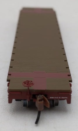 Wheels of Time 50099 N Scale Southern Pacific 53'6' Fish Belly Flat Car #563844 LN/Box