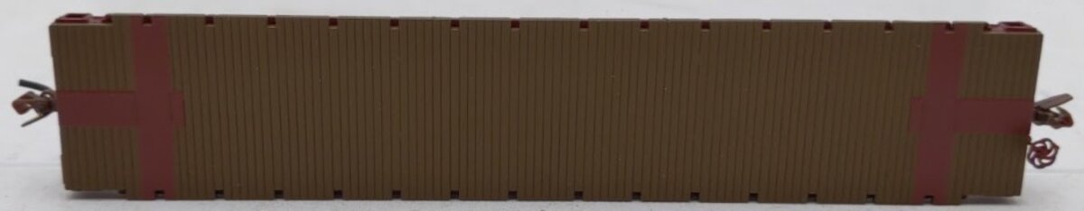 Wheels of Time 50099 N Scale Southern Pacific 53'6' Fish Belly Flat Car #563844 LN/Box