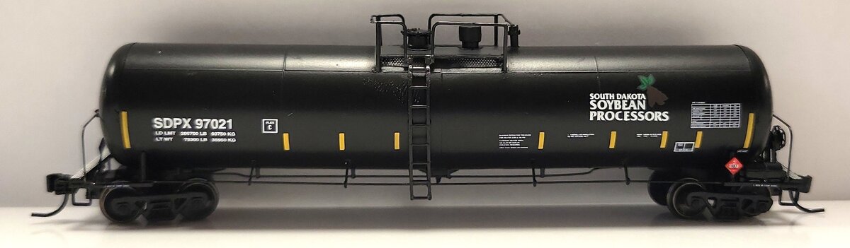 Athearn 24373 N SDPX 30,000-Gallon Ethanol Tank #97021 EX/Box