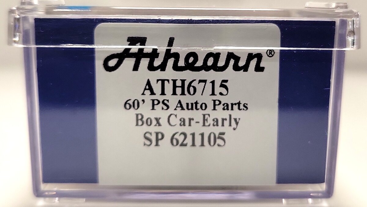 Athearn 6715 N Scale Southern Pacific 60' PS Auto Boxcar #621105 LN/Box