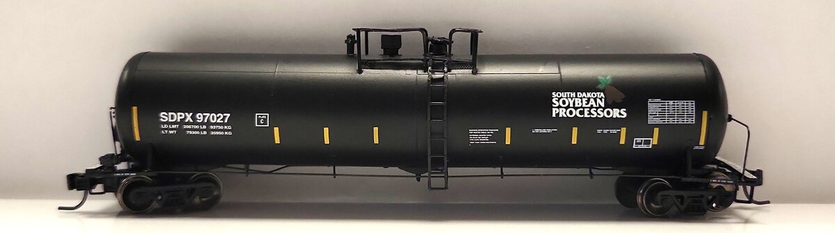 Athearn 24373 N SDPX 30,000-Gallon Ethanol Tank #97027 EX/Box