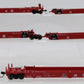 Walthers 929-8103 N Santa Fe Thrall Articulated 48' Well Car #254165 (Set of 5) LN/Box