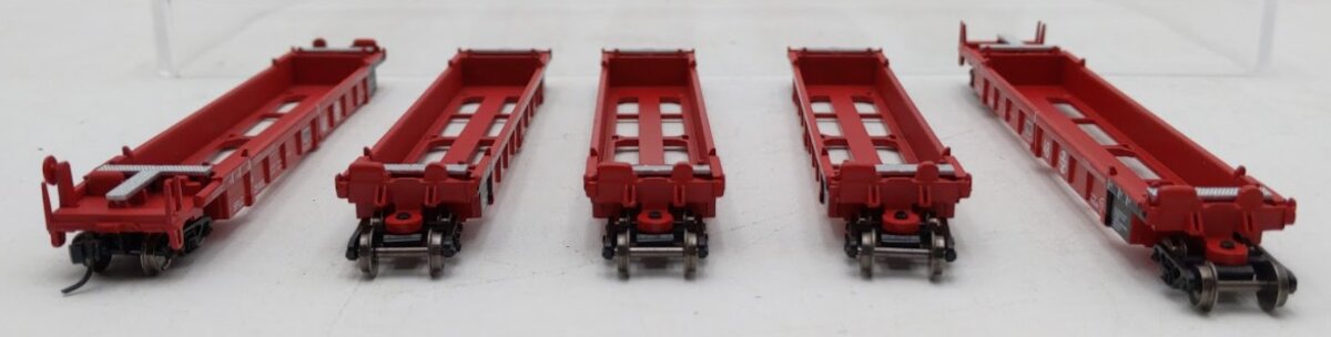 Walthers 929-8103 N Santa Fe Thrall Articulated 48' Well Car #254165 (Set of 5) LN/Box