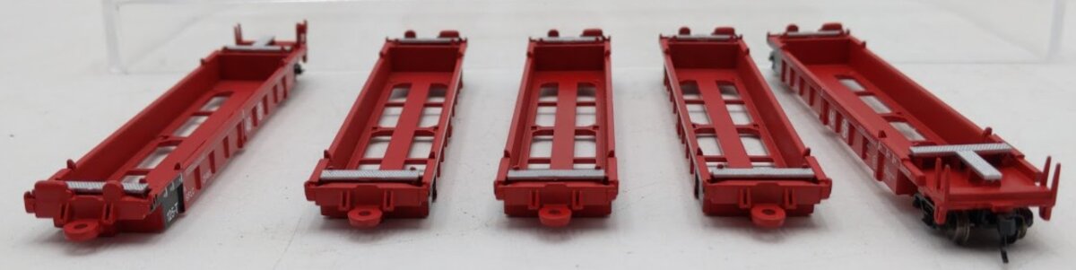 Walthers 929-8103 N Santa Fe Thrall Articulated 48' Well Car #254165 (Set of 5) LN/Box