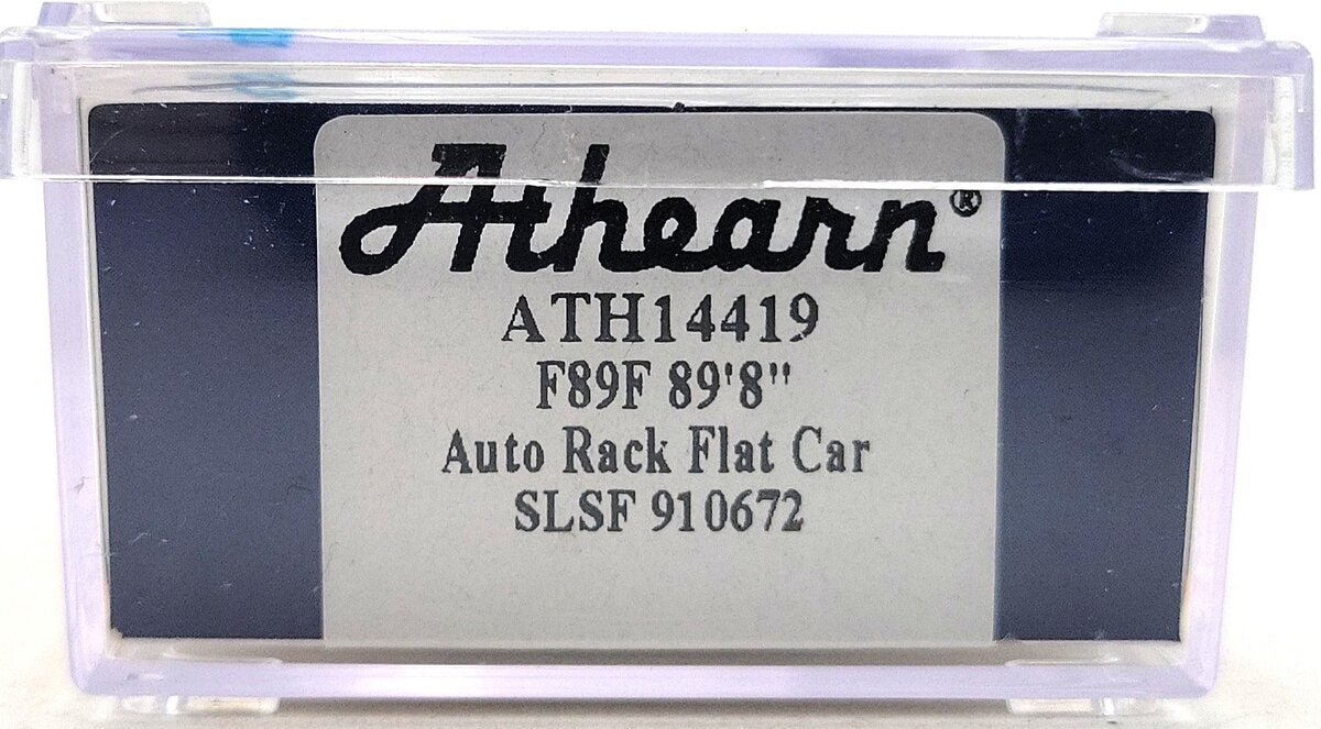Athearn 14419 N Frisco/RTTX F89-F Tri-Level Auto Rack #910672