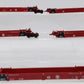 Walthers 929-8104 N Santa Fe Thrall Articulated 48' Well Car #254181 (Set of 5) LN/Box