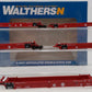 Walthers 929-8104 N Santa Fe Thrall Articulated 48' Well Car #254181 (Set of 5) LN/Box