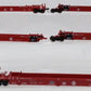 Walthers 929-8104 N Santa Fe Thrall Articulated 48' Well Car #254181 (Set of 5) LN/Box