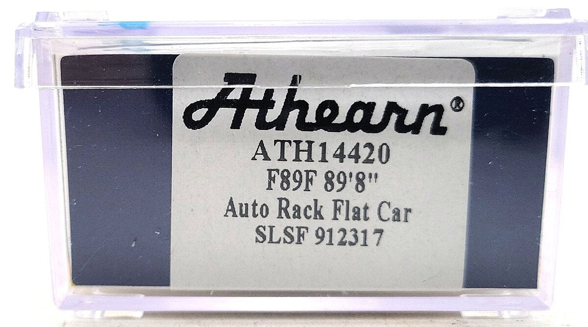 Athearn 14420 N Frisco/RTTX F89-F Tri-Level Auto Rack #912317 LN/Box