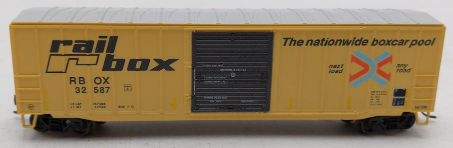 Atlas 50004276 N Scale Railbox ACF® 50' 6" Box Car #32587 EX/Box