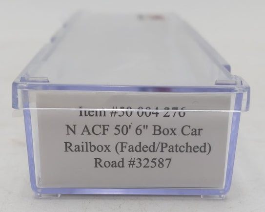 Atlas 50004276 N Scale Railbox ACF® 50' 6