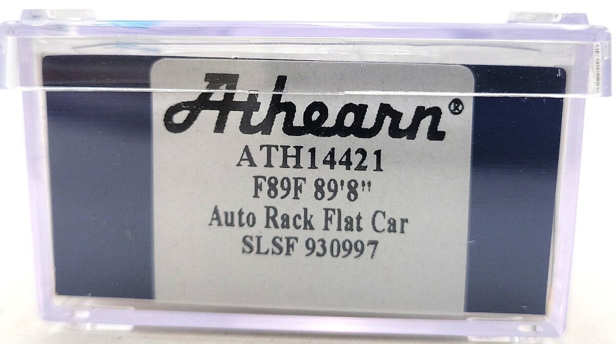 Athearn 14421 N Frisco/RTTX F89-F Tri-Level Auto Rack #930997 LN/Box