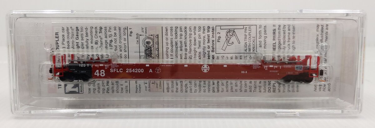 Micro-Trains 13500141 N ATSF 70’ Husky Stack Well Car #254200A LN/Box