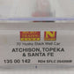 Micro-Trains 13500142 N ATSF 70’ Husky Stack Well Car #254200B LN/Box