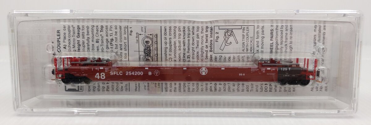 Micro-Trains 13500142 N ATSF 70’ Husky Stack Well Car #254200B LN/Box