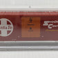 Micro-Trains 03800450 N Scale ATSF 50' Standard Steel Plug Door Boxcar #5932 LN/Box