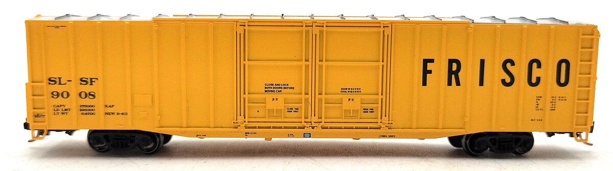 Athearn 10769 N Scale Frisco 60' PS Auto Parts Box Car #9008 LN/Box