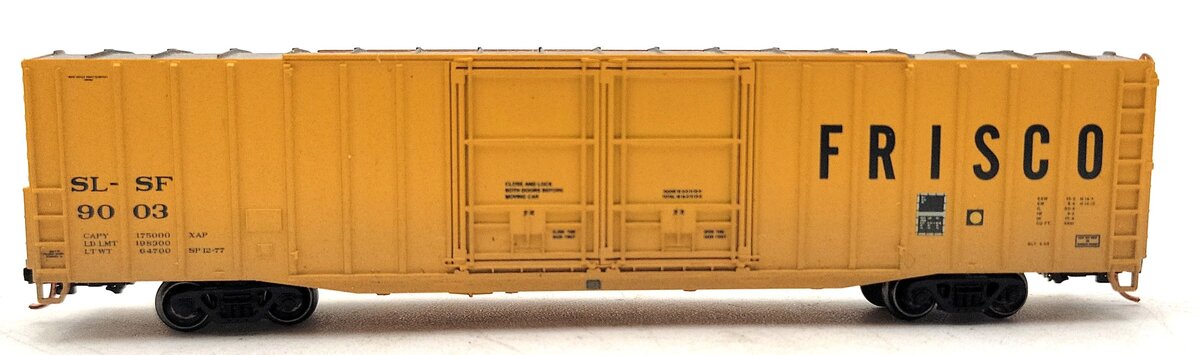 Athearn 17167 N Frisco 60' PS Auto Box/Weathered #9003 LN/Box