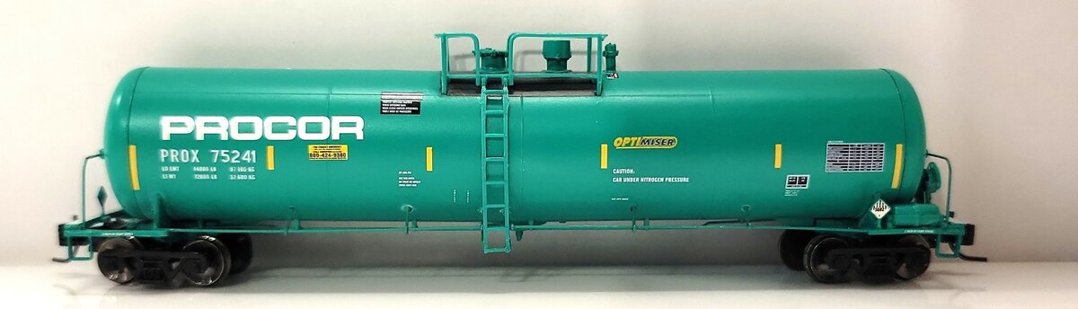Athearn N Scale Procor 30,000 Gallon Tank Car #75241 LN/Box