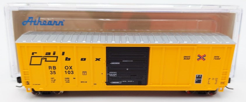 Athearn ATH2287 N Scale Railbox 50' PS 5277 Single Door Box Car #35103