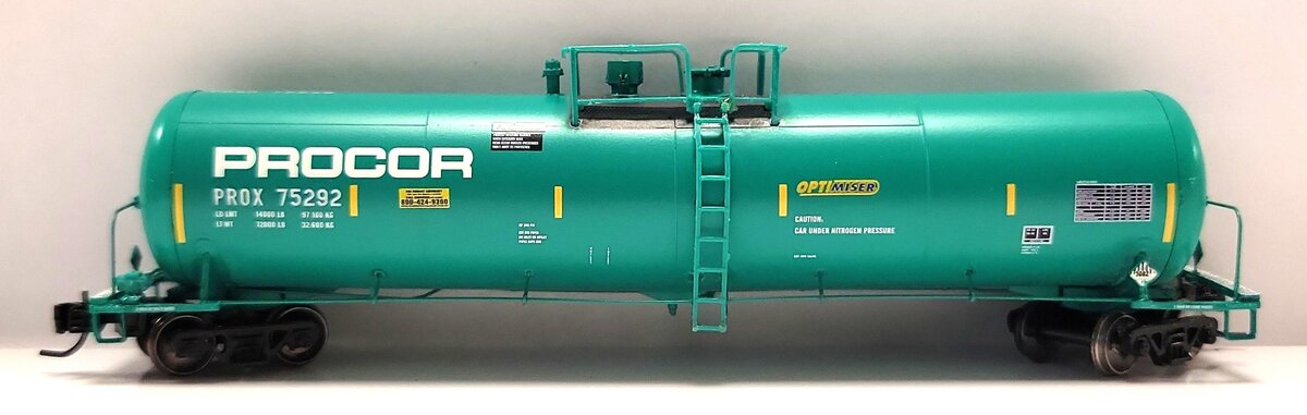 Athearn N Scale Procor 30,000 Gallon Tank Car #75292 LN/Box