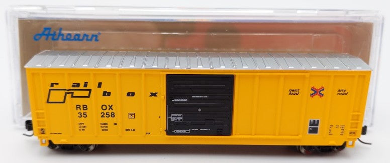Athearn ATH2288 N Scale Railbox 50' PS 5277 Single Door Box Car #35258