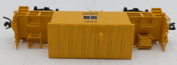 Bluford Shops 24440 N Scale Frisco Short Roof Transfer Caboose #1306 LN/Box
