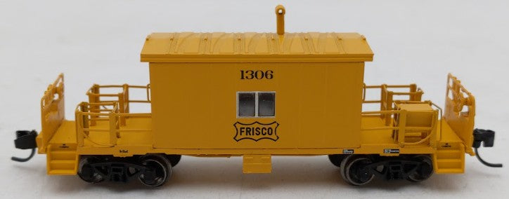 Bluford Shops 24440 N Scale Frisco Short Roof Transfer Caboose #1306 LN/Box