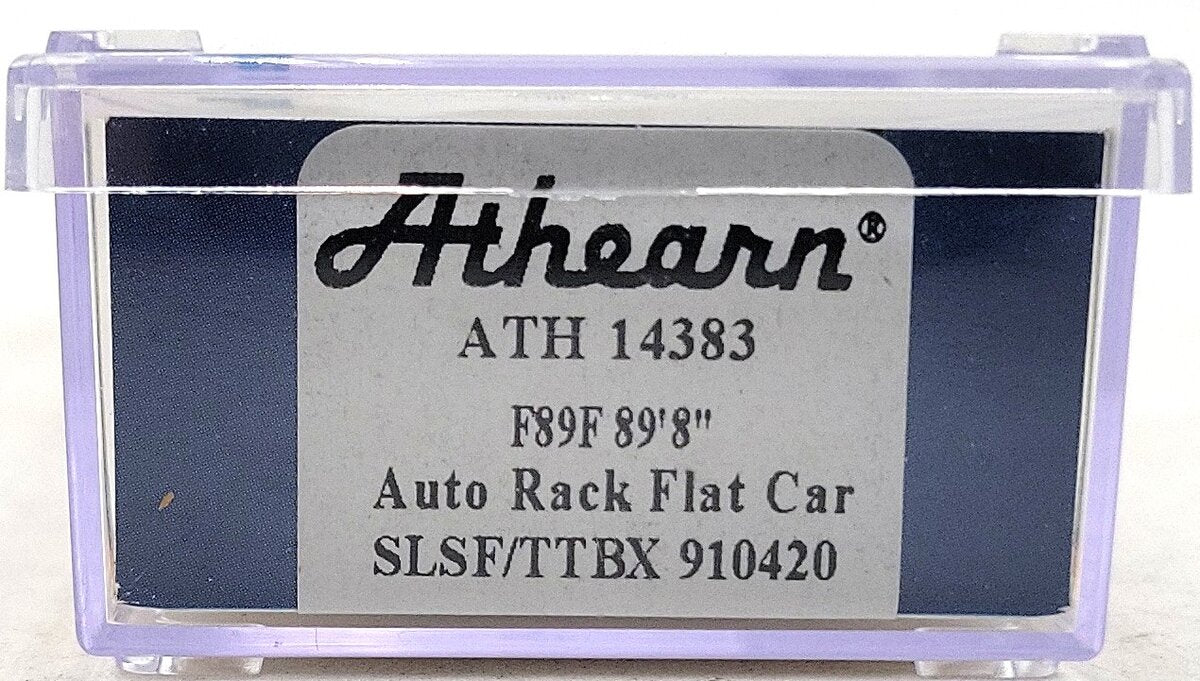 Athearn 14383 N Frisco F89-F Bi-Level Auto Rack #910420 LN/Box