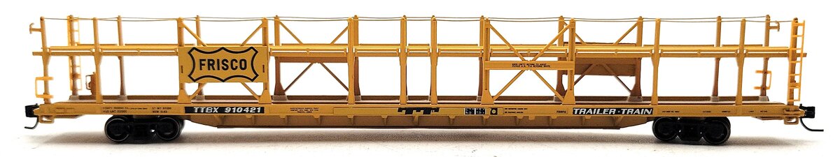 Athearn 14384 N Frisco F89-F Bi-Level Auto Rack #910421 LN/Box