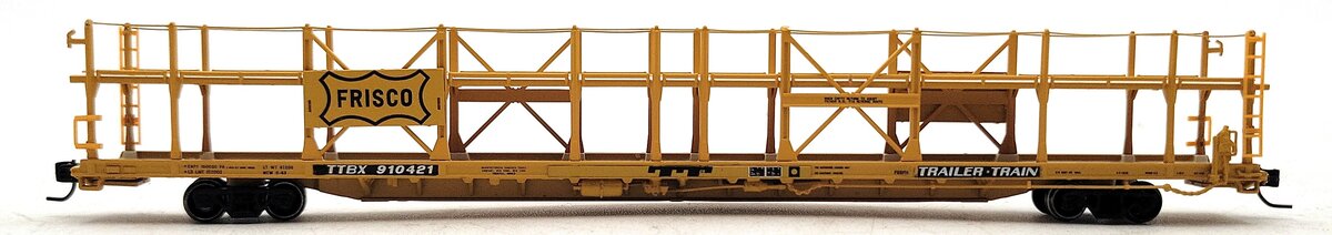 Athearn 14384 N Frisco F89-F Bi-Level Auto Rack #910421 LN/Box