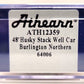 Athearn 12359 N Burlington Northern Husky Stack Well Car #64006 LN/Box