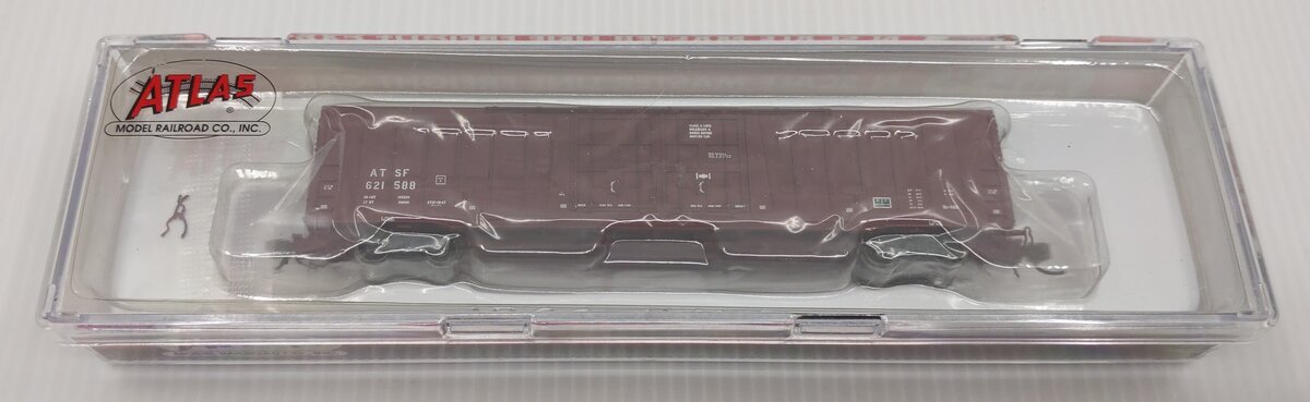 Atlas 50004080 N Santa Fe Plain (No Logo) BX-166 60' Box Car #621588 LN/Box
