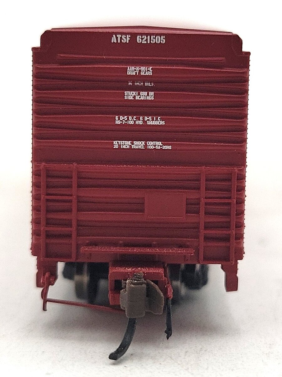BLMA Models 18035 N Santa Fe Bx-166 60' Shock Control Double Door Boxcar #621505