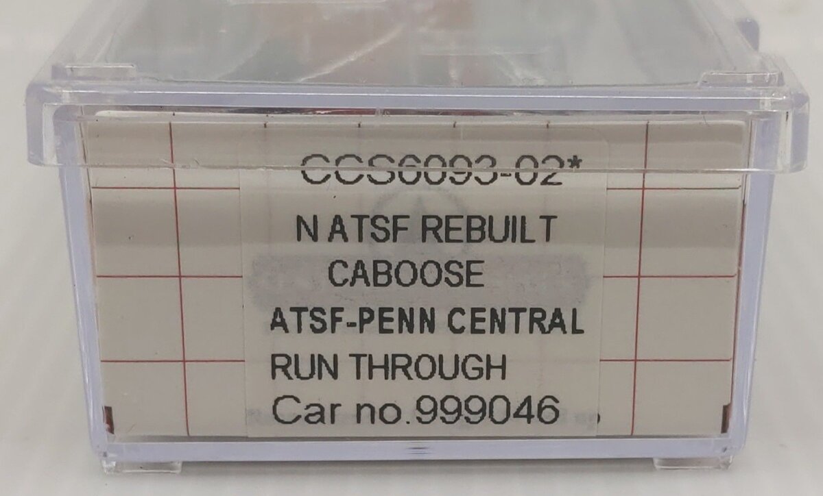 Centralia Car Shops CCS6093-02 N Scale ATSF-Penn Central Caboose #999046 LN/Box