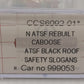 Centralia Car Shops CCS6092-01 N Scale ATSF Safety Slogans Caboose #999053 LN/Box