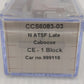 Centralia Car Shops CCS6083-03 N Scale ATSF Rebuilt Caboose #999110 LN/Box