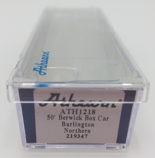 Athearn ATH1218 N Scale Burlington Northern 50' Berwick Box Car #219347 LN/Box