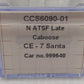 Centralia Car Shops CCS6090-01 N Scale ATSF CE-7 Santa Caboose #999640 LN/Box