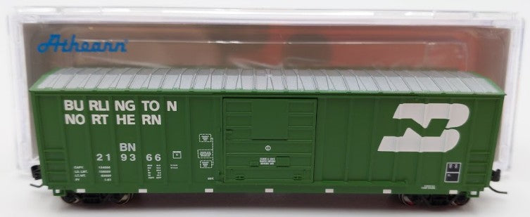 Athearn 1222 N Scale Burlington Northern 50' Berwick Box Car #219366