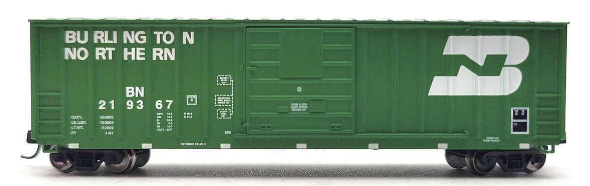 Athearn 10944 N Scale Burlington Northern 50' Boxcar #219367 LN