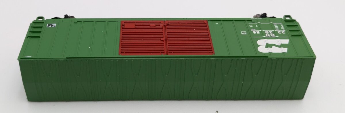 Fox Valley Models 80808 N Burlington Northern FMC 5283 DD Box Car #223956 LN/Box